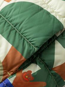 mini bala Lightweight Down Jacket For Boys, Girls, And Families Fall/Winter Collection - Green - View 8