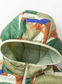 mini bala Lightweight Down Jacket For Boys, Girls, And Families Fall/Winter Collection - Green - View 6