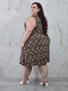 Plus Size Dresses - Multicolor - Ver 6