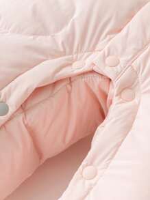 mini bala Eierförmiger Daunen-Jumpsuit für Jungen und Mädchen, warmer Baby-Winter-Romper