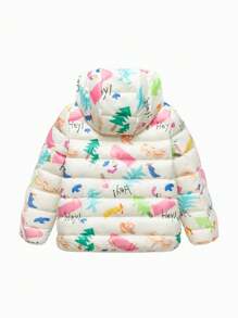 mini bala Lightweight Down Jacket For Boys, Girls, And Families Fall/Winter Collection - White - View 5
