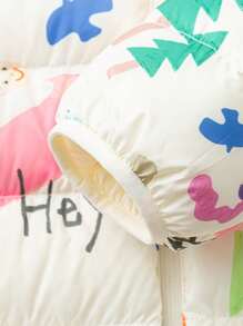 mini bala Lightweight Down Jacket For Boys, Girls, And Families Fall/Winter Collection - White - View 7