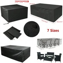 Waterproof Garden Patio Furniture Cover Rattan Table Cube Seat Covers Outdoor UK