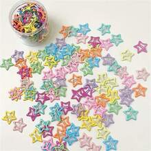 30pcs Y2K Style Candy Color Glossy Cute Aesthetic Girl Hair Clips, Small Claw Clips For Bangs, Fashion Accessory For Daily Outfit - Multicolor - View 2