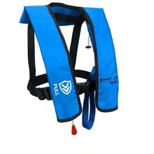 Eayson Inflatable Life Jacket Life Vest Basic Automatic/Manual (607 Blue Auto)
