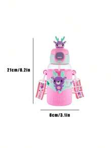 Baby Bottle Pacifier Cup With Handle And Children's Hanging Ribbon