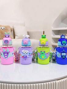 Baby Bottle Pacifier Cup With Handle And Children's Hanging Ribbon