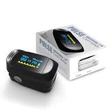 OXIMETRO DE PULSO/ OXIMETRO DE DEDO FINGERTIP NEGRO - Negro - Ver 3