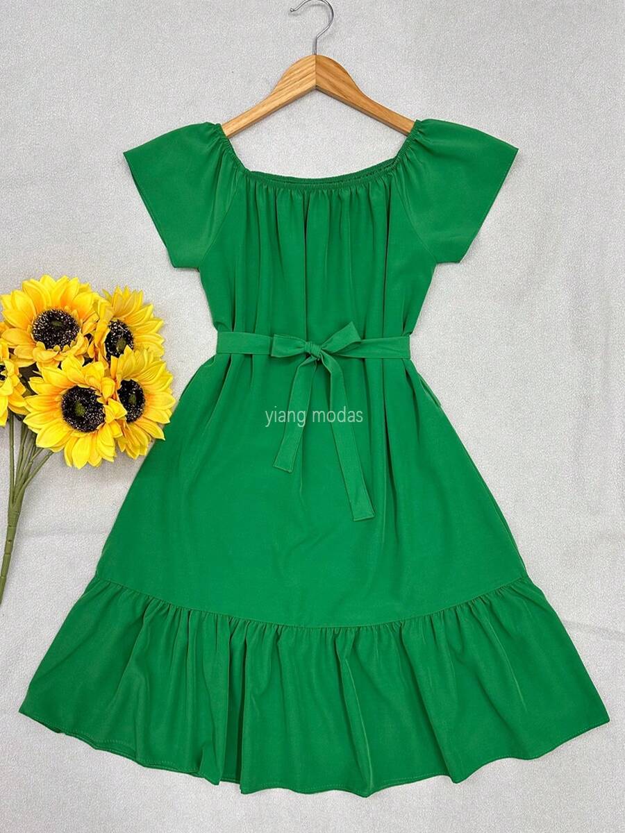 Women Dresses - Green - View 1