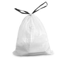 GRANDMA SHARK Bin Bags Liners Drawstring Trash Bag, Handle Waste Bags, Garbage Bag, Super Strong, Anti-Drip Unscented - 10-15L (120pcs) - View 8