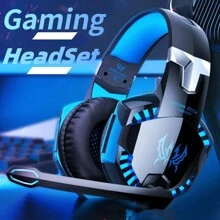 G2000 Gaming Headset-Surround Stereo Gaming Headphones With Noise Cancelling Mic, LED Lights & Soft Memory Earmuffs - Nhiều màu - Xem 1
