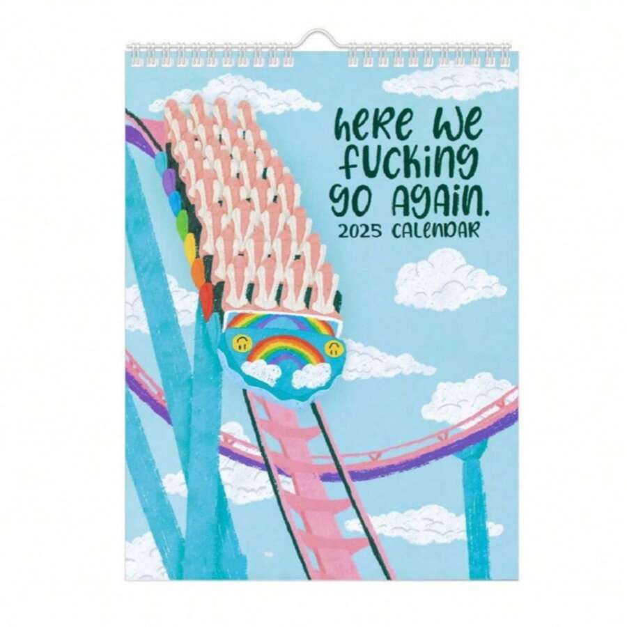 ĐÂY CHÚNG TA LẠI LẠI LỊCH 2025 Lịch lễ hội, Giáng sinh - Màu xanh lam - Xem 1