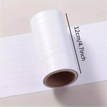 1 卷 5 米白色木纹踢脚线贴纸自粘式踢脚线装饰条 - 易于粘贴的地板和门边修复贴纸,用于门窗框架的 PVC 墙饰,贴纸,墙贴花,用于家居装饰的乙烯基贴花,春季装饰品让您的家焕然一新,Rama 装饰贴纸 - 彩色 - 查看 15