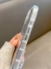Personalized Heart Signature Quote Anti-Drop Thick Transparent Phone Case Protective Cover For S23 24 Ultra, A15, S22, S23, S25 Ultra, A13, A14, A16, A53, A54, A55, A56, A05, A04,Customized Phone Cases,Street Casual Chic,Cell Phones & Accessories,Season Picks,Fashionable Personalized Phone Case,Boyfriend,Girlfriend,Family,Friends,Grandparents,Couple,For Anniversaries,For Birthdays - Clear - View 8