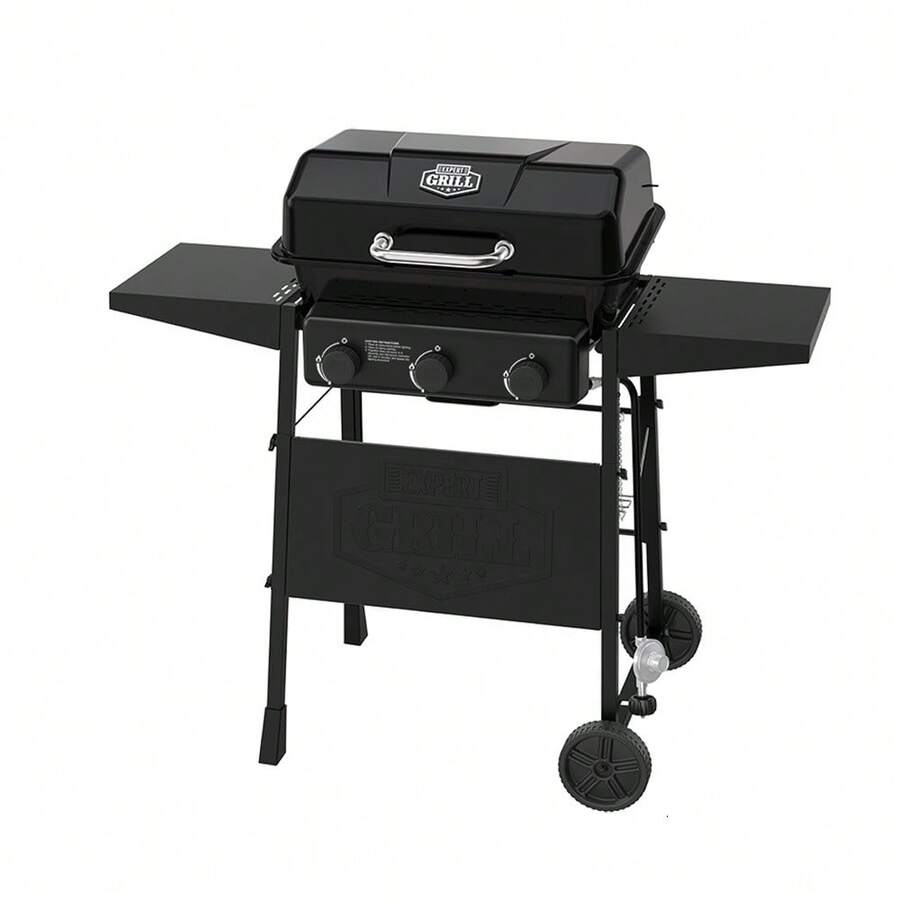 Expert Grill 3 Burner Propane Gas Grill - Black - View 1