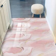 10 pièces Autocollants de sol de motif de marbre de luxe, papier peint en carrelage auto-adhésif en PVC, convient pour la cuisine, le salon, les murs de salle de bain, les sols, les bureaux, les armoires, décoration maison DIY