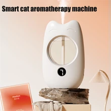 Bộ khuếch tán hương thơm thông minh 1 chiếc, Sương mù hương thơm tự động siêu âm, Có màn hình kỹ thuật số thông minh, Bộ liệu pháp hương thơm sạc Type-C, Khử mùi lâu dài cho phòng ngủ và phòng tắm, Máy khuếch tán hương thơm điện, Máy lọc không khí, Hương thơm bền lâu, Trang trí nghệ thuật bằng tinh dầu, Thích hợp cho phòng khách/phòng ngủ/văn phòng/phòng tắm. Quà tặng lý tưởng cho bữa tiệc, Quà tặng Giáng sinh, Quà tặng năm mới cho bạn bè - 1 máy + 2 chai tinh dầu thơm ngẫu nhiên - Xem 5