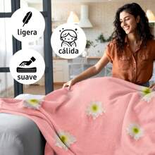 FRAZADA COBIJA MANTA DE INVIERNO PARA REGALAR MANTA ULTRA SUAVE PARA TEMPORADA DE FRIO CON DISEÑOS UNICOS - TUMBADOS NEGRO - Ver 9