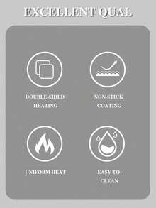 Non-Stick Double Plate Panini - Multicolor - View 4