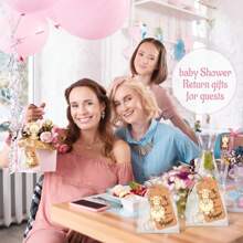 5 Sets Flaschen-Öffner-Geschenkset mit Bär-Flaschenöffner Dekorationen und Souvenirs, enthält 5 Flaschenöffner, 5 Organzabeutel und 5 Dankeskarten als Gastgeschenk, Geburtstags-Geschenk, Duscherparty Dekoration und Zubehör