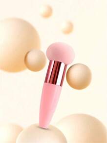 Mút trang điểm góc cạnh hình viên đạn có tay cầm, dụng cụ tán kem nền hình nấm, dụng cụ trang điểm khô và ướt, thích hợp làm quà tặng Giáng sinh cho gia đình, cặp đôi và bạn bè - Nhiều màu - Xem 13