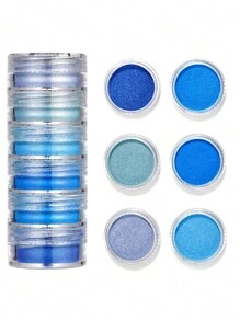6 Colors/Set Pearlescent Powder Pigment Mica Mineral Powder For DIY Epoxy Resin Molds Dye Making Jewelry Making Resin Coloring