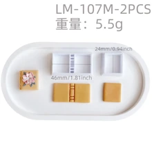 Textbook Shaped Polymer Clay Mold & Cutter, For DIY Handmade Earrings Jewelry Decoration - LM-107S+M+L - View 12