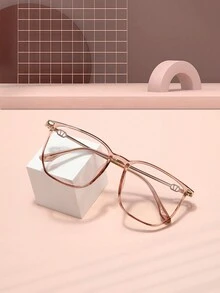 1 Cặp Kính Vuông TR, Unisex - Rượu sâm banh - Xem 1