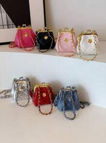 Popular Mini Bags, Kiss Lock Bags, Embroidered Bags, Floral Coin Purses, Accessories Bags, Especially Tiny Pendant Bags & Super Mini Bags! Super Mini Bags! Mainly Used For Hanging Decorations. The Capacity Is Barely Able To Hold Anything. - A - View 2