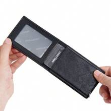 2025 Black Card Holder Case Short Wallet Men Credit Passport Card ID Bag Girls Unisex Coin Wallet Purse Male Female Gift Short Wallet Spring Summer Purse For Men Wallet Mini Wallet Purse Wallet Card Wallet - Black - View 6