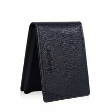2025 Black Card Holder Case Short Wallet Men Credit Passport Card ID Bag Girls Unisex Coin Wallet Purse Male Female Gift Short Wallet Spring Summer Purse For Men Wallet Mini Wallet Purse Wallet Card Wallet - Black - View 4