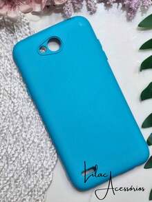 K10 Power Case - TPU With Velvety Interior For Cell Phone - Protection And Elegance - Azul Turquesa - 查看 2