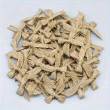 （每包200个/100个/50个/20个/10个）亚麻蝴蝶结，适用于礼品包装装饰、发夹和头饰制作、蛋糕烘焙包装、鲜花包装、婚礼装饰、手工艺用品、服装配饰 - 亞麻色 - 查看 5
