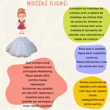 Vestido de festa tematica aniversario infantil super luxo 1 ao 12 N1284 - Amarelo - Visão 6