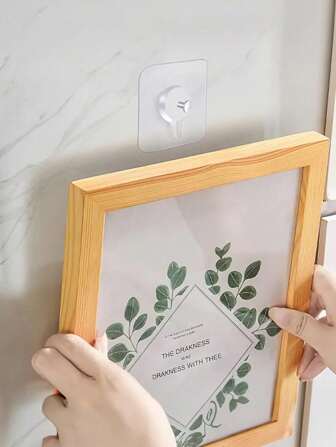 10pcs Heavy Duty Self-Adhesive Wall Hooks For Hanging Pictures And Photo Frames Bags Kitchen Spatulas And More - Screw-Free, Washable, Reusable And No-Punch Hooks - Ideal For Home Decoration And Organization,Nail Holder Key,Floating Shelf,Organiser,Christmas,Christmas Decorations,Hooks,Door Hanger,Bedroom,Hanger,Wall Hanger,Wall Hook, Key Holder,Key Holder Wall,Key Hanger