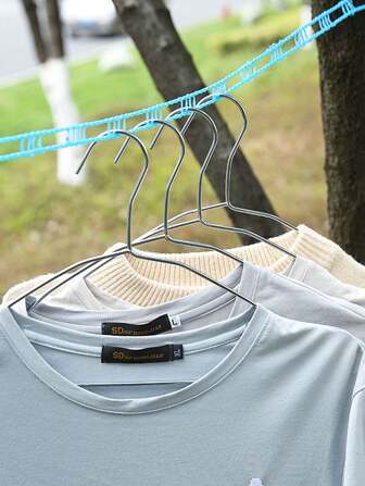 10m 加厚户外晾衣绳，便携式防风防滑晾衣绳，室内/室外晾衣架，用于晾晒衣服、床上用品和毛巾，耐磨可拉伸正装裤鞋牛仔裤靴子裙子