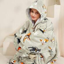 Narecte Oversized Blanket Hoodie Blanket For Women,Wearable Blanket Adult Giant Hoodie Cozy Sweatshirt Kawaii Stuff,Birthday Gifts For Women, For Sister,Teen Girl Gifts - Staffordshire - View 5