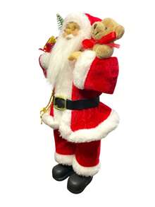 Santa Claus Luxury Christmas Decoration 30cm - 紅色 - 查看 5
