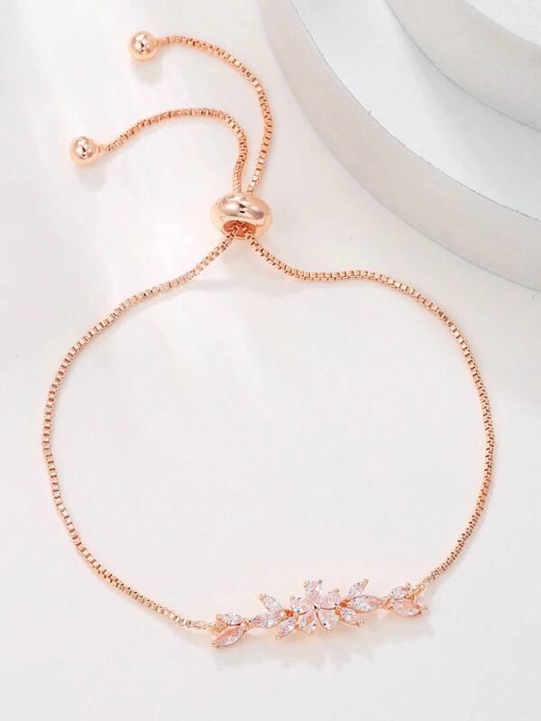 Flower Pulling Bracelet For Women Valentines,Mom,Mother,Mother's Day,Gift