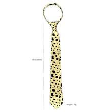 Kento Nanami Cosplay Óculos Gravata Anime Cosplay Leopardo Estampa Gravata Com Óculos