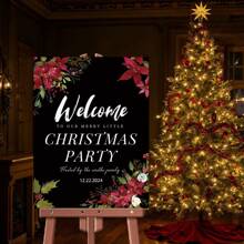 Customisable Welcome Signs, Welcome Posters, Printable Welcome Signs, Welcome Signs, Holiday Welcome Signs, Tree Party Signs Gifts Birthday Graduation - Custom Color - View 5