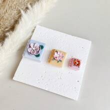 Textbook Shaped Polymer Clay Mold & Cutter, For DIY Handmade Earrings Jewelry Decoration - LM-107S+M+L - View 4