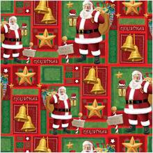 Wrapping Paper Roll Christmas Packaging Reel 100m - 聖誕老公公 - 查看 3