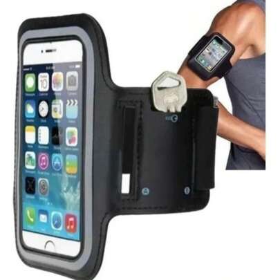 UNITEC Braçadeira Suporte Braço Celular Treino Corrida Celular Fone