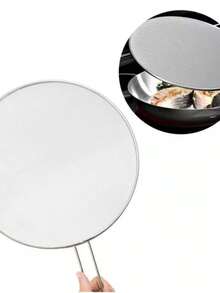 Protective Metal Screen Lid For Frying Anti-Splash Stainless Steel Frying Pan - 33 - Xem 9