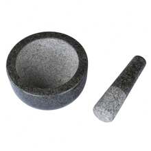 GRANDMA SHARK Mortar With Pestle, Mortar And Pestle Set Large Carbide Mortar Grey - Carbide Mortar - View 4