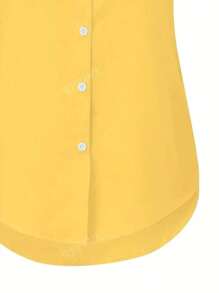 Blusa Casual De Moda Para Mujer Sólido Camisa