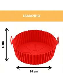 Kit 3 Baking Pans For Air Fryer In Washable Flexible Silicone - Nhiều màu - Xem 7