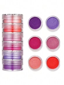 6 Colors/Set Pearlescent Powder Pigment Mica Mineral Powder For DIY Epoxy Resin Molds Dye Making Jewelry Making Resin Coloring
