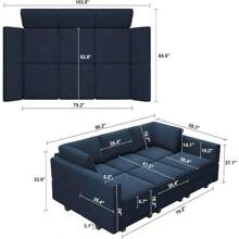 Modular Sectional Sofa With Ottomans Velvet Reversible Sleeper Sectional Sofa With Chaise Modular Sleeper Sofa Bed With Storage Seat